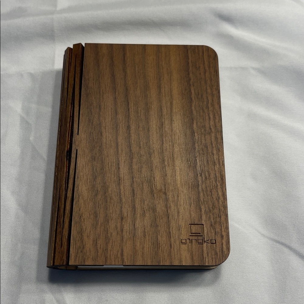 GINKO Mini Smart Book Light - Walnut